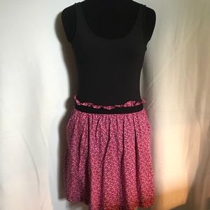 VS PINK floral skirted tank dress